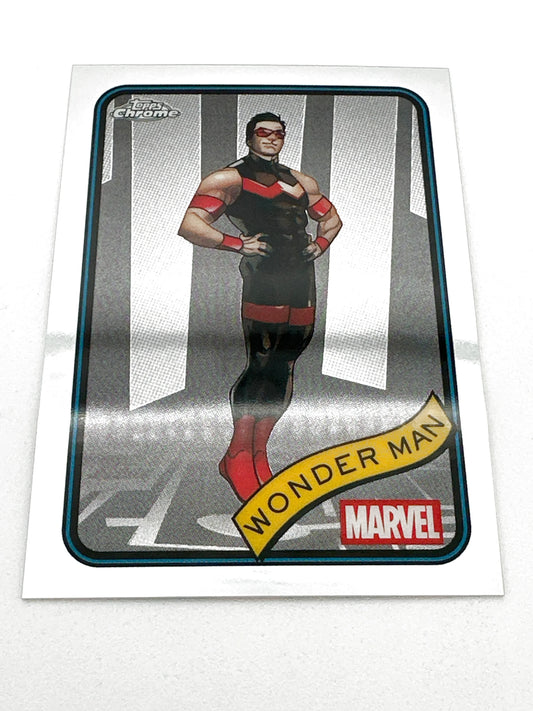 2025 Topps Marvel Chrome #100 Wonder Man Base