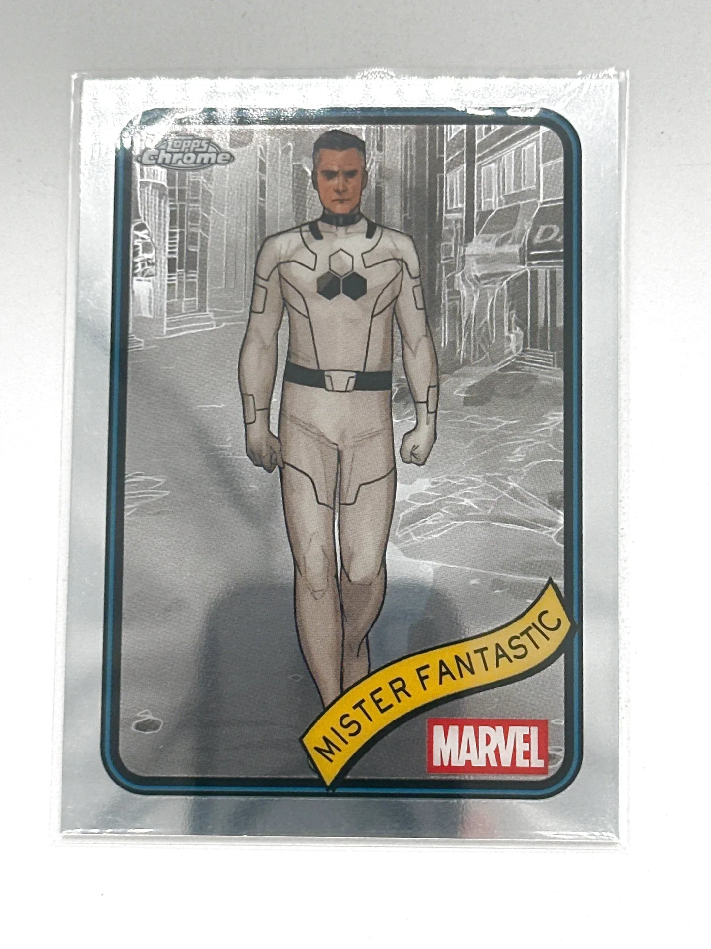 2025 Topps Marvel Chrome #089 Mister Fantastic Base