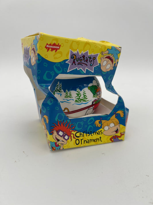 1998 Nickelodeon Sledding Rugrats Christmas Ornament