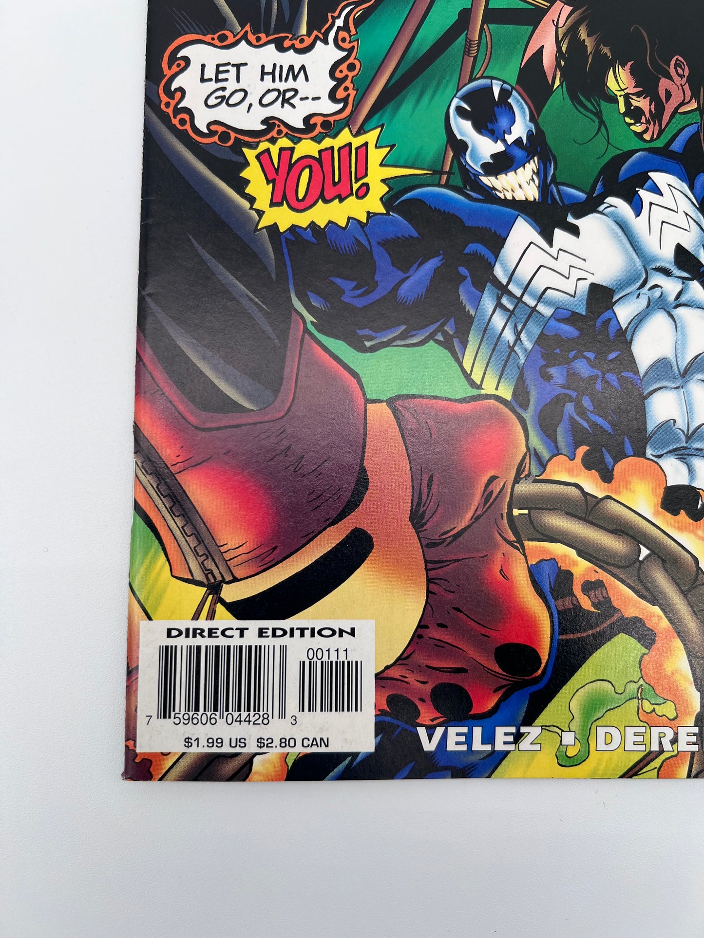 Venom: Sign of the Boss #1 VF/NM