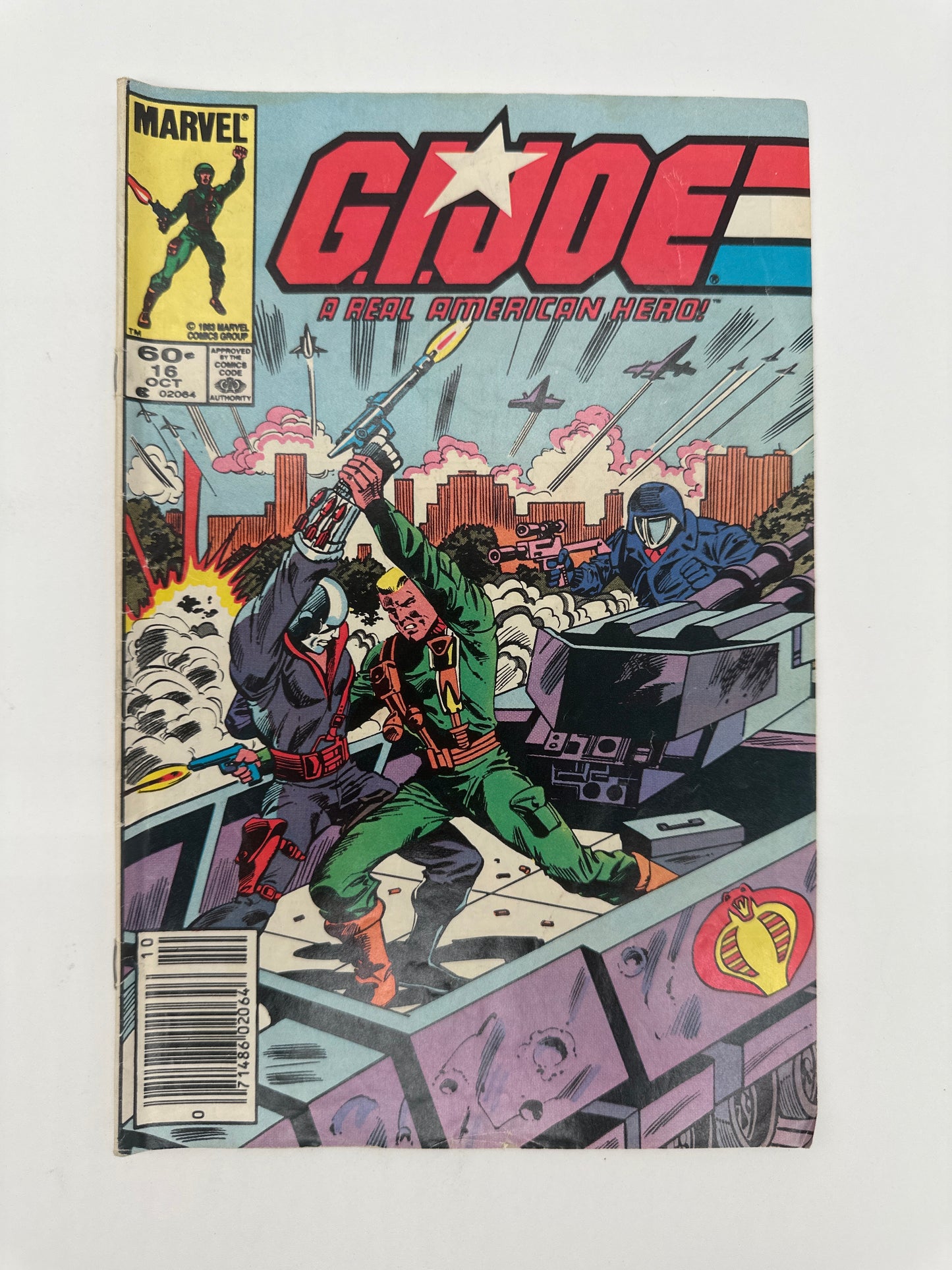 G.I. Joe: A Real American Hero #16 Newsstand FN/VF