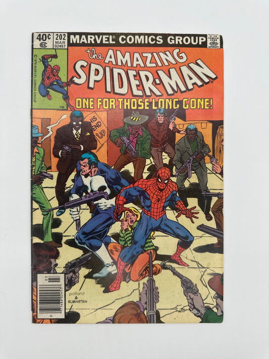 The Amazing Spider-Man #202 Newsstand FN/VF