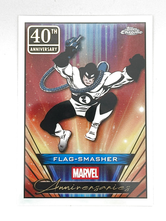 2025 Topps Marvel Chrome #000MA-09 Flag-Smasher Marvel Anniversaries