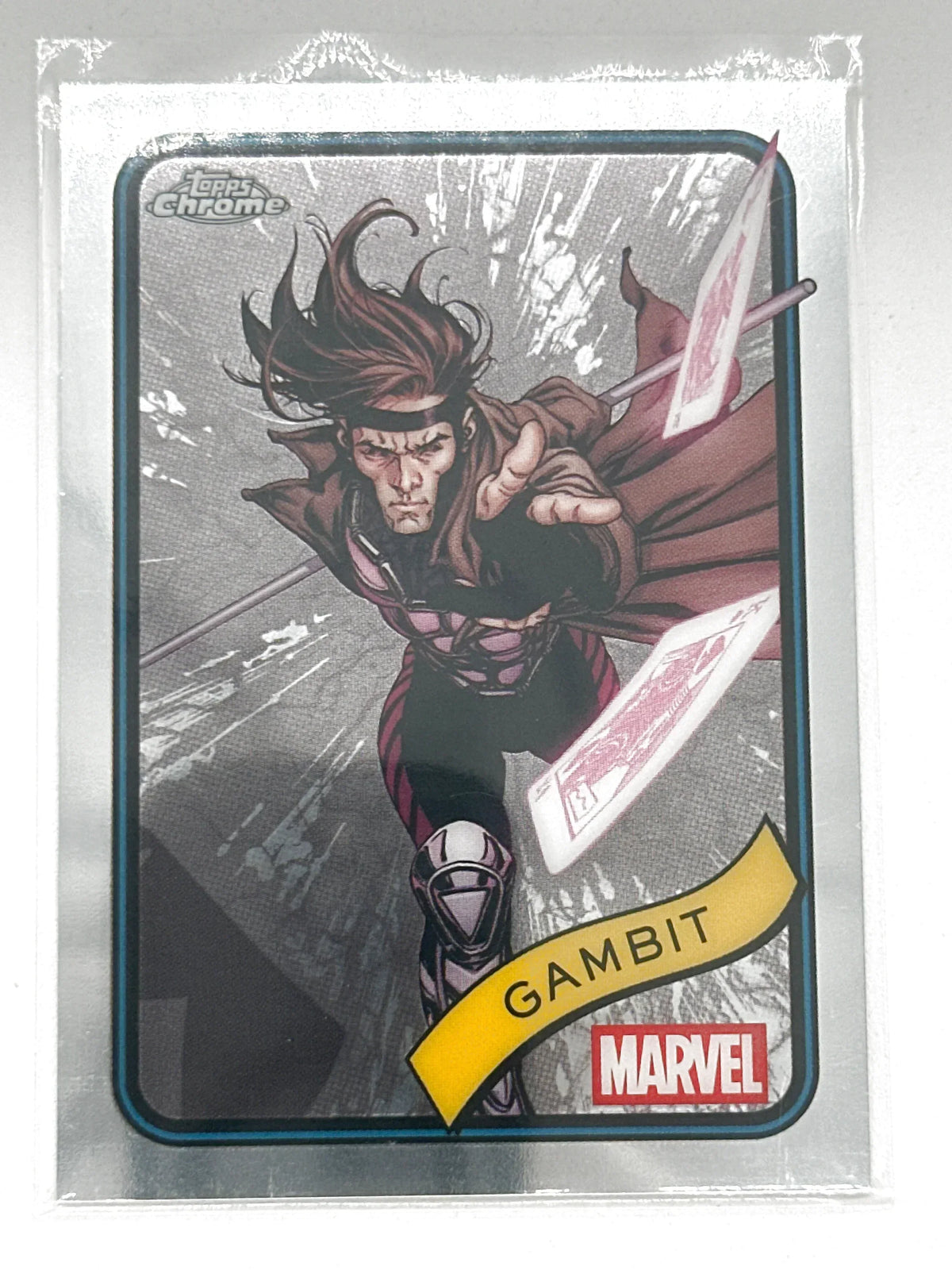 2025 Topps Marvel Chrome #105 Gambit Base - Glass City Comics & Collectibles
