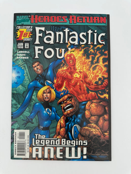 Fantastic Four Heroes Return #1 (Collector's Issue) NM