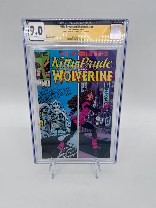 Kitty Pryde and Wolverine #1 Signed CGC