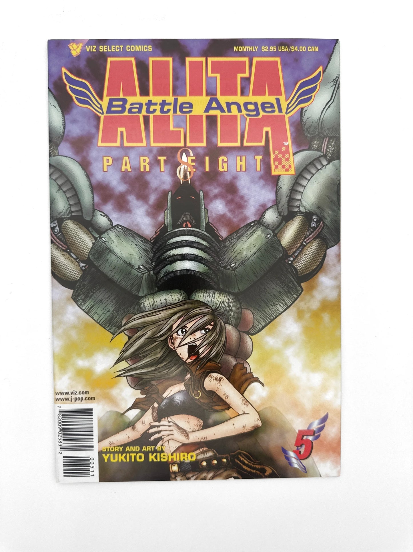 Alita: Battle Angel Part Eight comic book