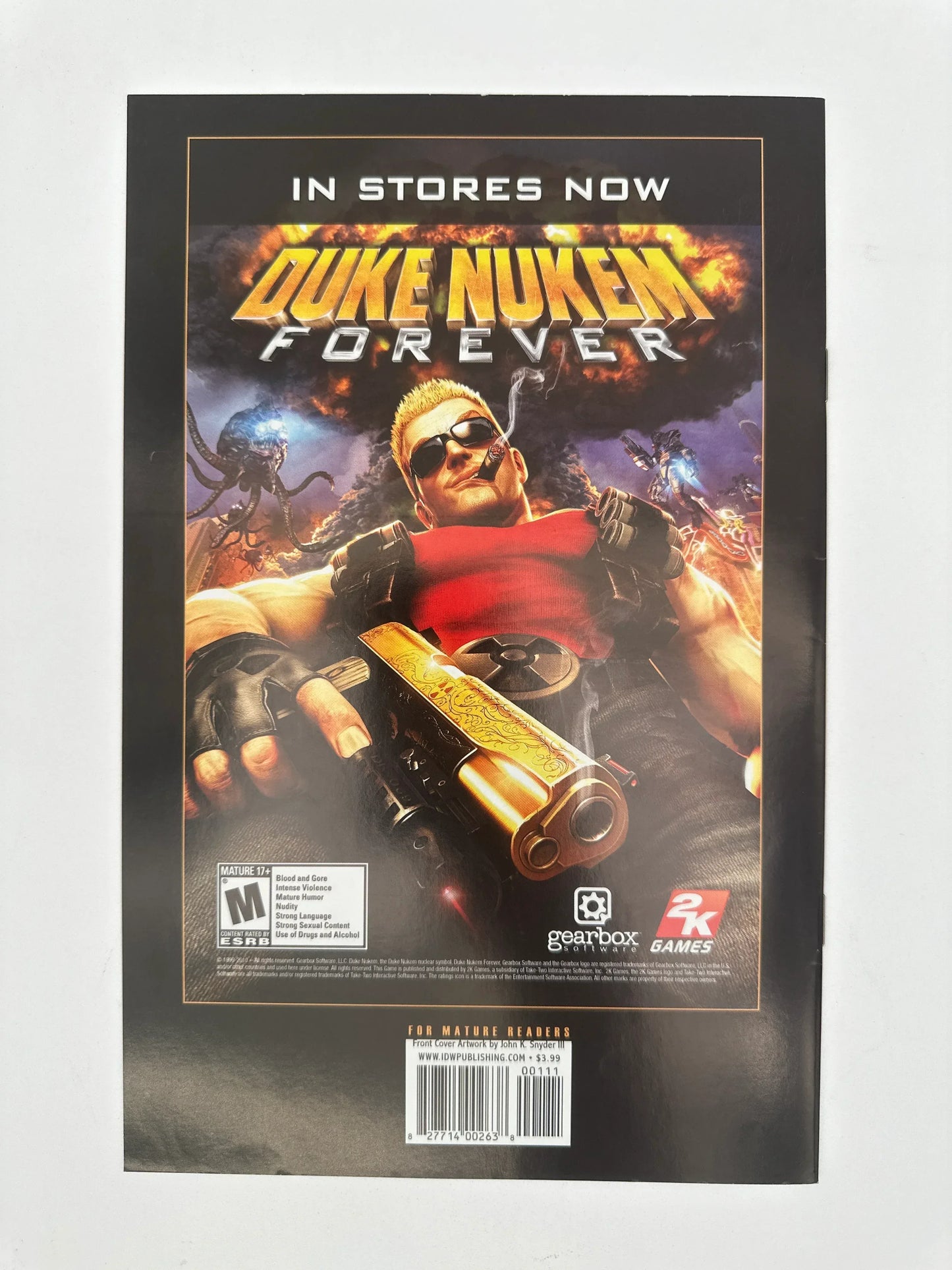 Duke Nukem Glorious Bastard #1A VF/NM - Glass City Comics & Collectibles