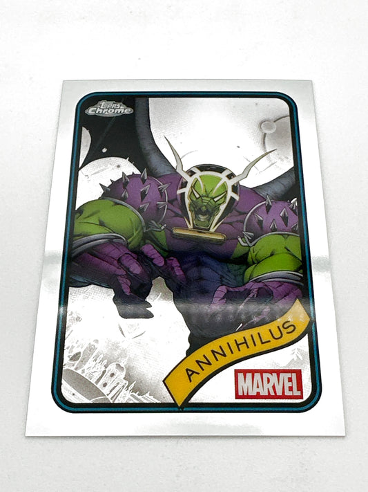 2025 Topps Marvel Chrome #118 Annihilus Base