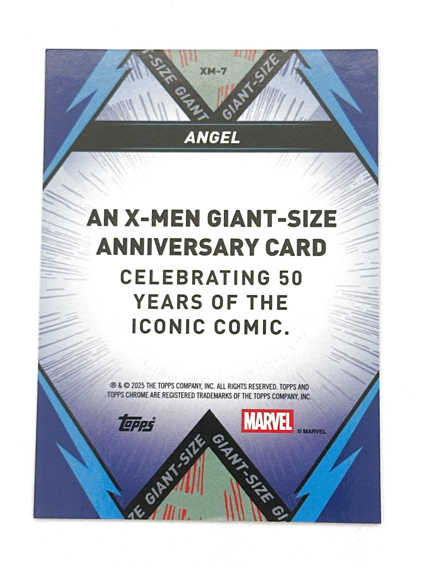 Marvel Topps Chrome Angel X-Men Giant-Sized 50 Years