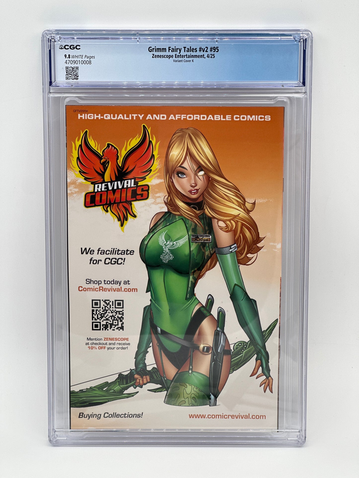Grimm Fairy Tales #95 John Royle May the 4th Cosplay Variant Limited to 150 CGC 9.8