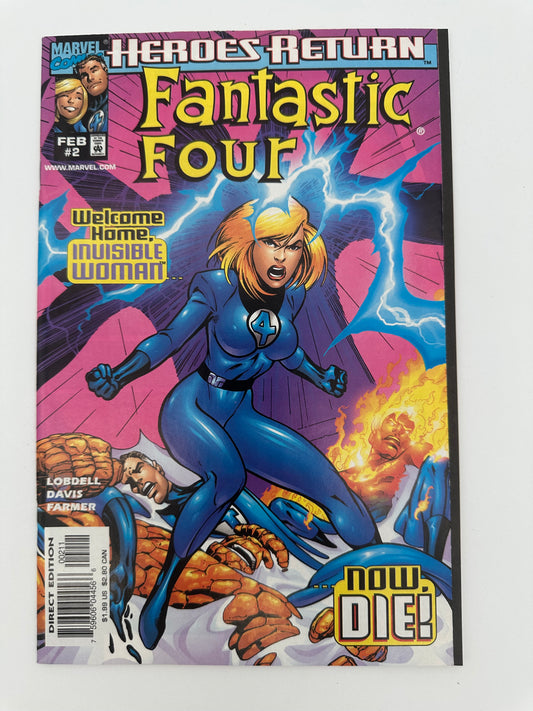 Fantastic Four Heroes Return #2 NM