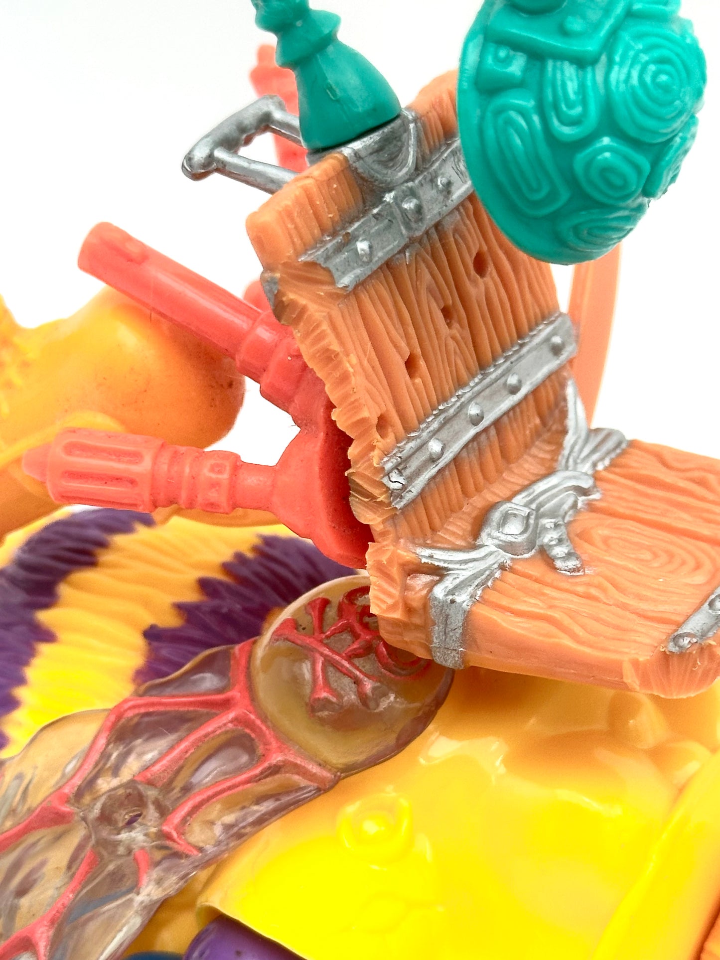 Vintage 1990 TMNT Killer Bee Mega Mutant Action Figure – Near Complete Original Playmates Release