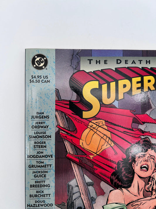 Death of Superman Book VF - Glass City Comics & Collectibles