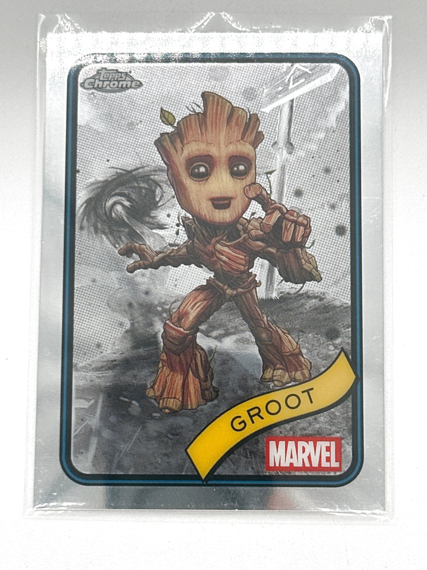 2025 Topps Marvel Chrome #035 Groot Base