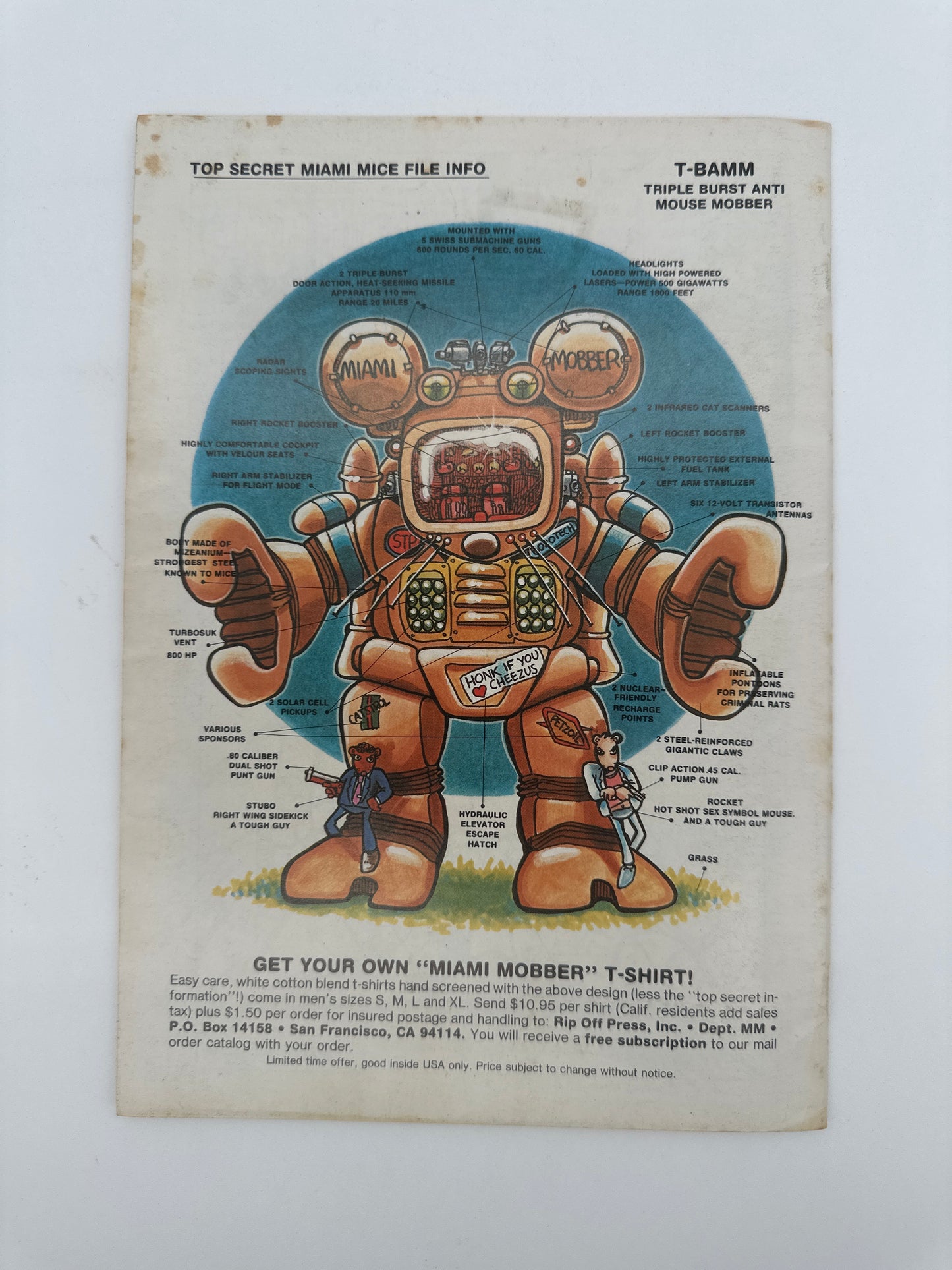 Miami Mice Comic #2 FN