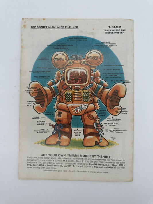 Miami Mice Comic #2 FN - Glass City Comics & Collectibles