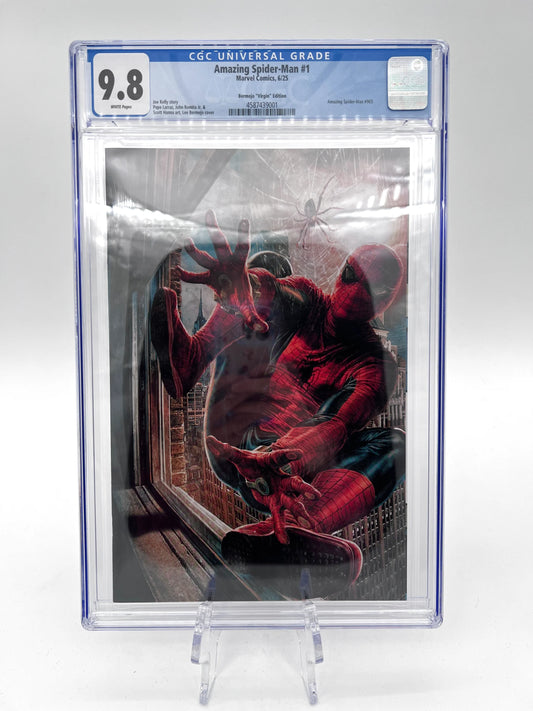 The Amazing Spider-Man #1 1:200 Bermejo Virgin Variant Cover Graded
