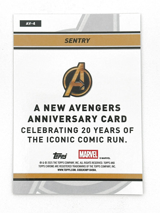 2025 Topps Marvel Chrome #000AV-4 Sentry New Avengers 20 Years - Glass City Comics & Collectibles