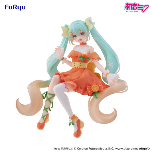 Furyu - Hatsune Miku - Noodle Stopper - Hatsune Miku Citrus Statue