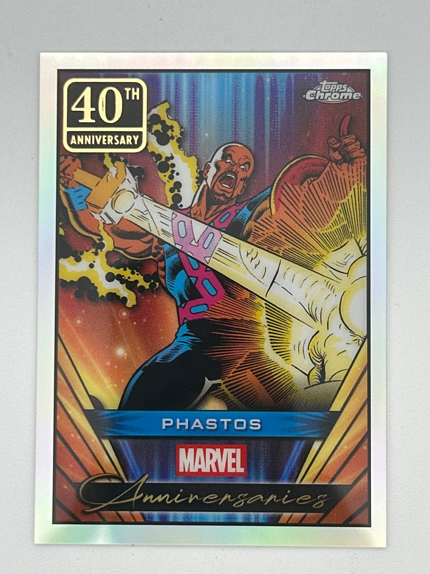 Marvel Topps Chrome Anniversaries Phastos