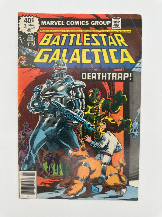 Battlestar Galactica #3 Newsstand FN/VF