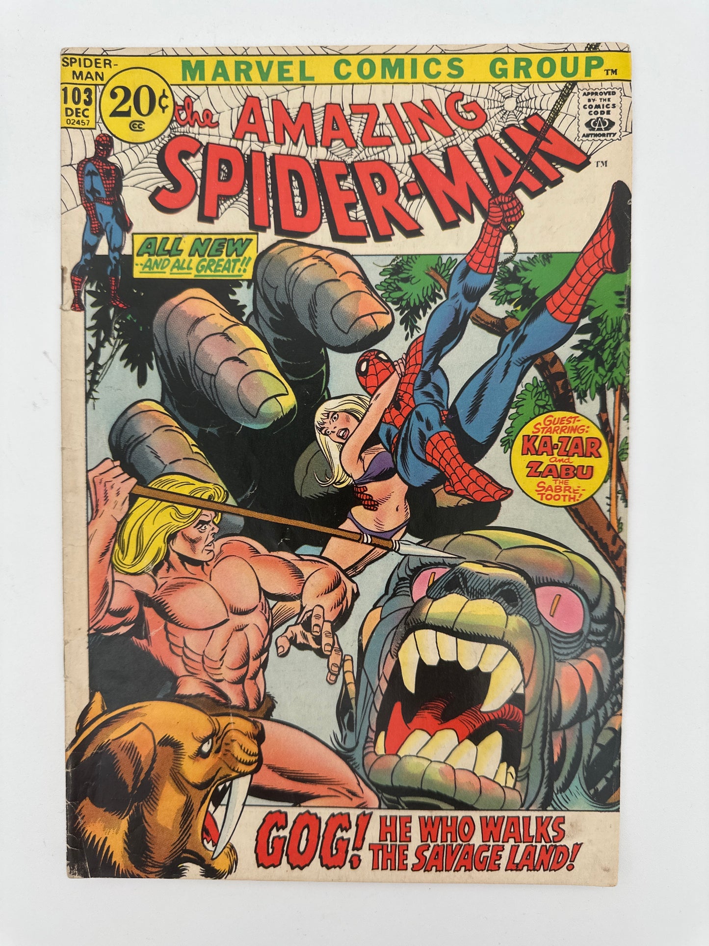 Amazing Spider-Man #103 VG