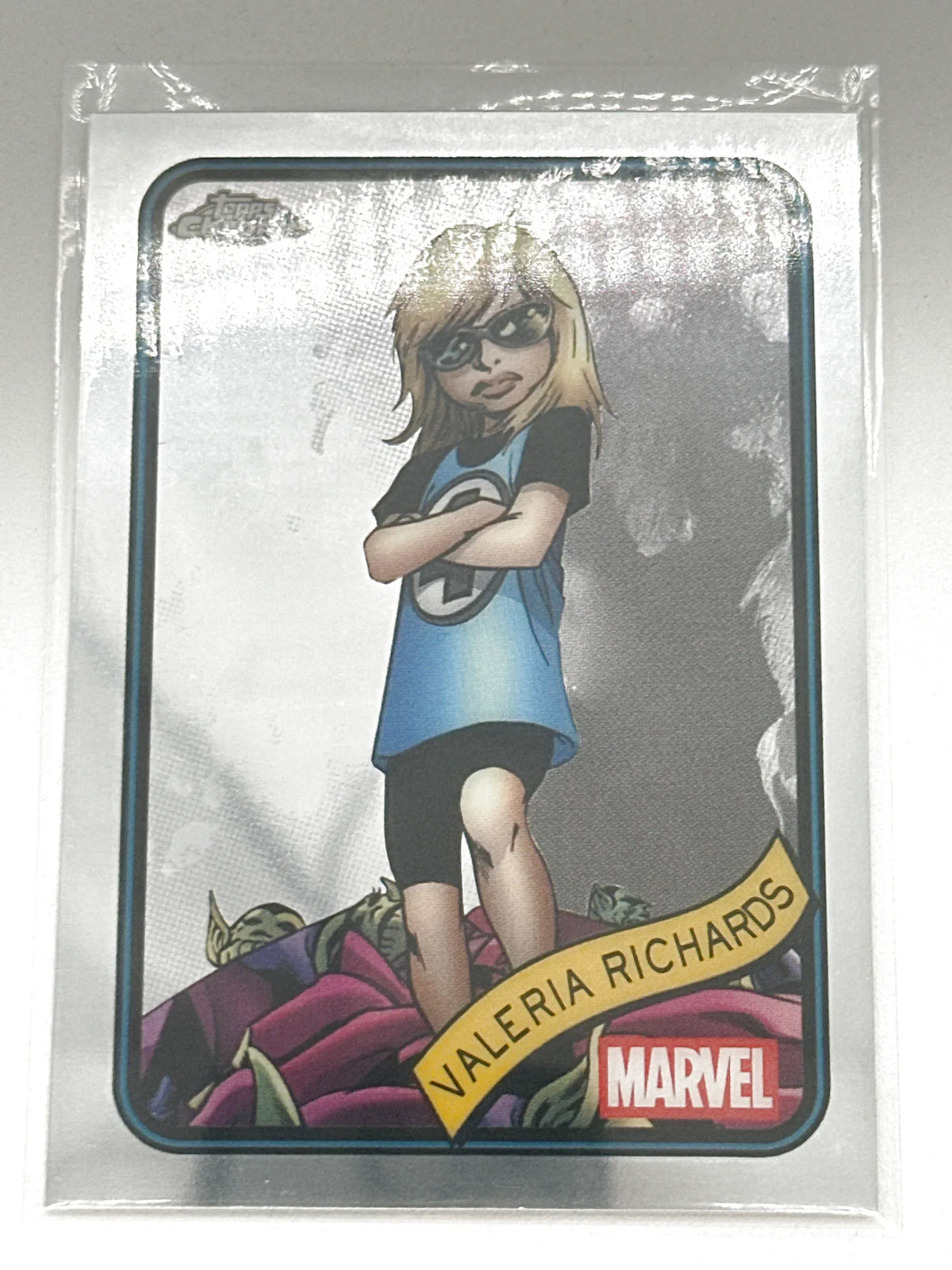 2025 Topps Marvel Chrome #087 Valeria Richards Base - Glass City Comics & Collectibles
