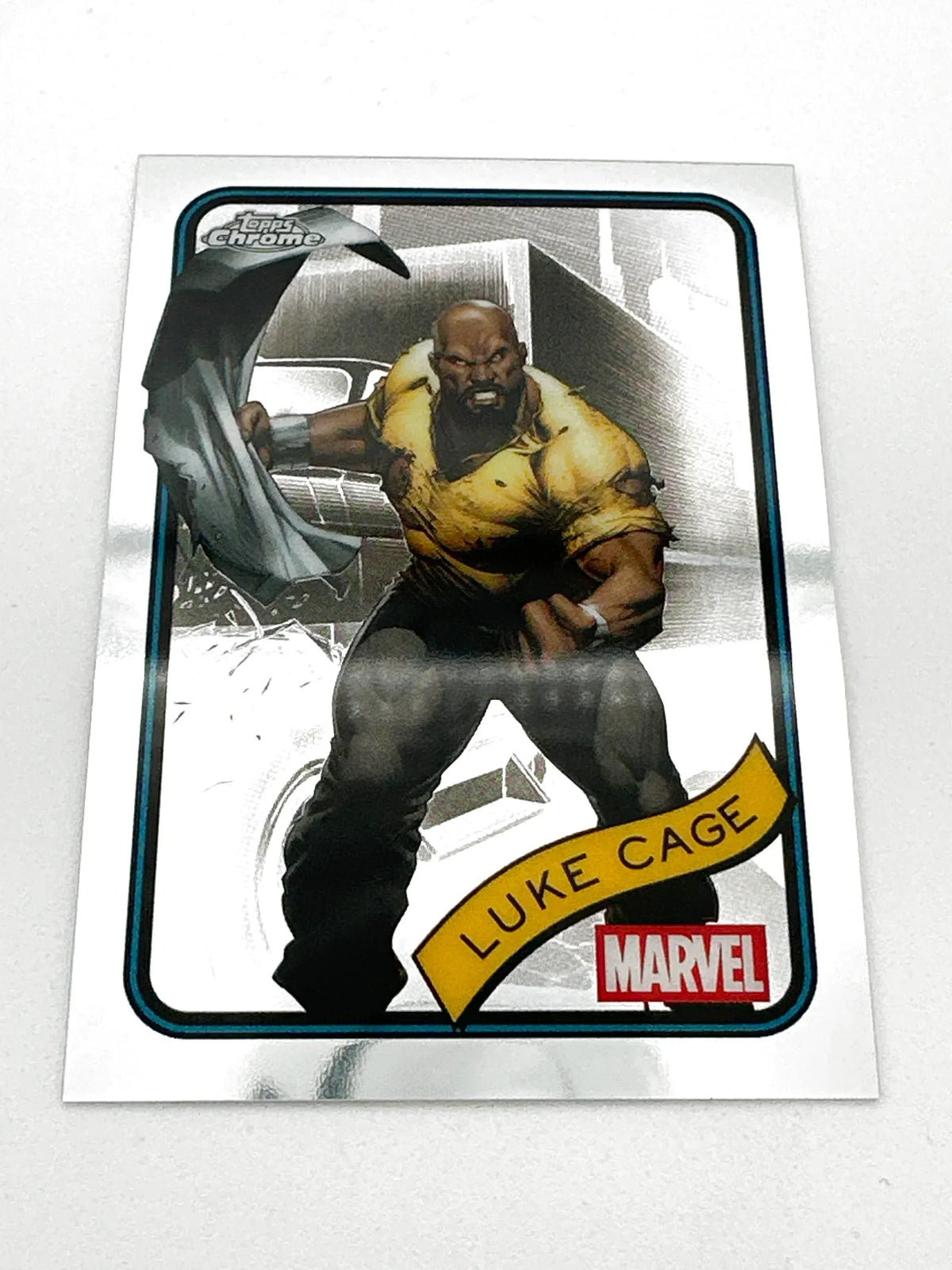 2025 Topps Marvel Chrome #111 Luke Cage Base - Glass City Comics & Collectibles