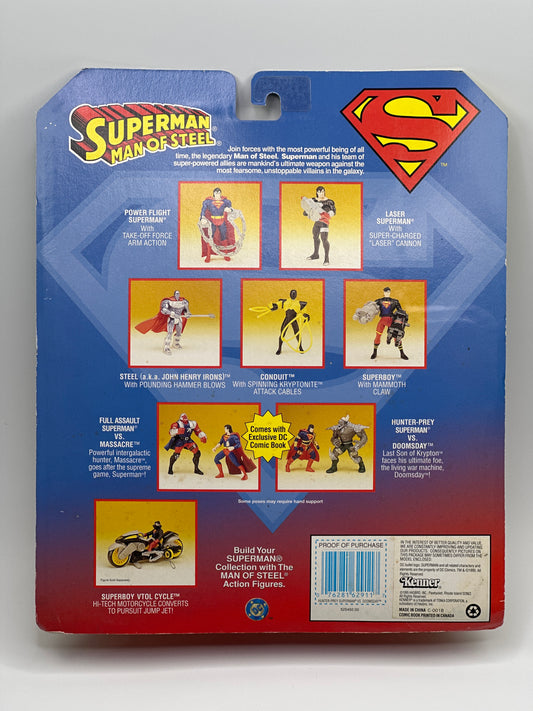 Superman Hunter-Prey Superman vs. Doomsday Kenner 2-Pack with Exclusive DC Comic – 1995 Sealed