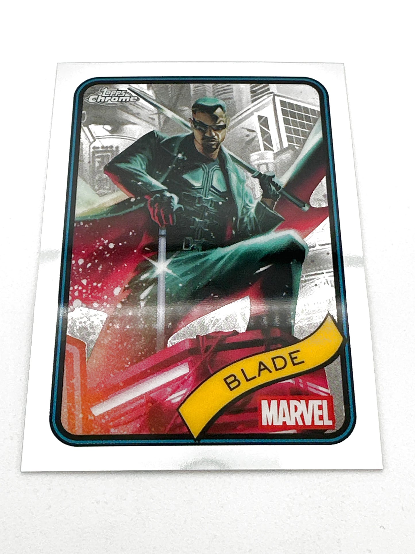 Marvel Topps Chrome Blade Base