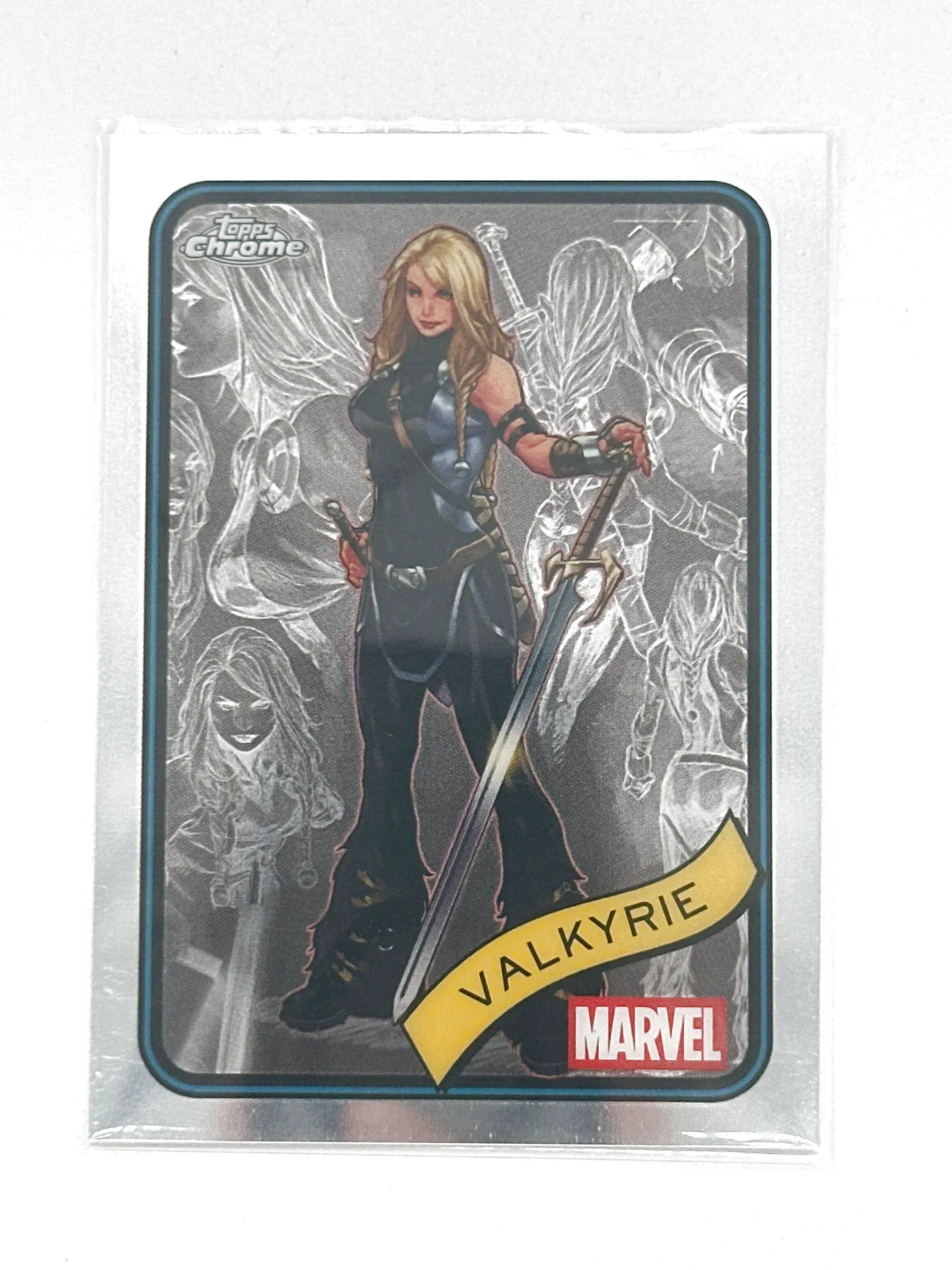 2025 Topps Marvel Chrome #187 Valkyrie Base - Glass City Comics & Collectibles
