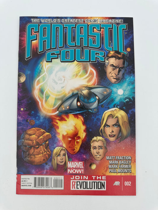 Fantastic Four Marvel Now #002 NM