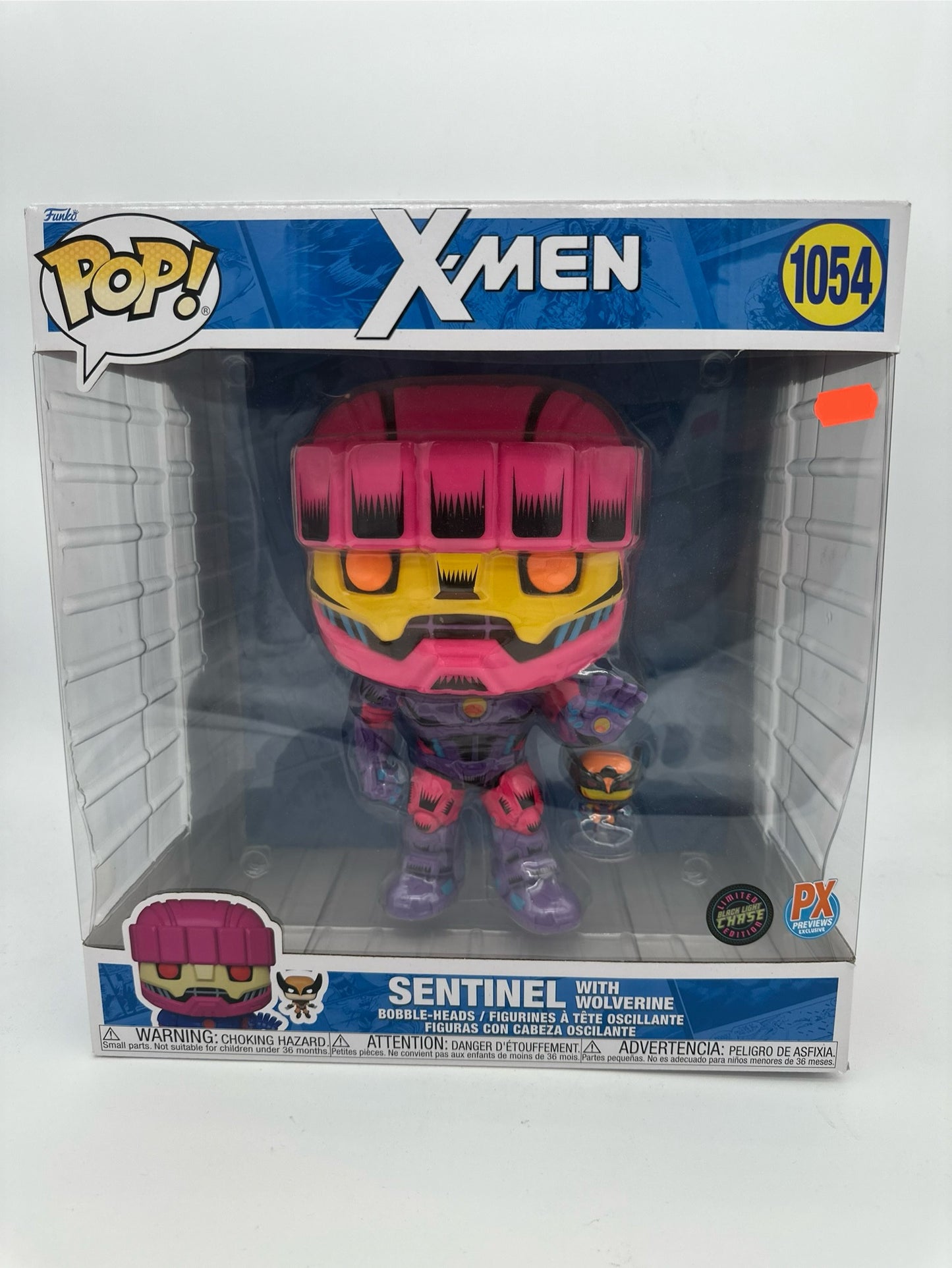 Funko Pop! Jumbo X-Men Sentinel with Wolverine #1054