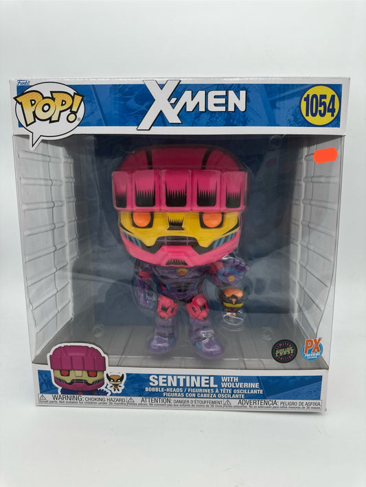 Funko Pop! Jumbo X-Men Sentinel with Wolverine #1054