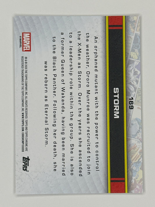 2026 Topps Marvel Chrome 167 Storm Base Card