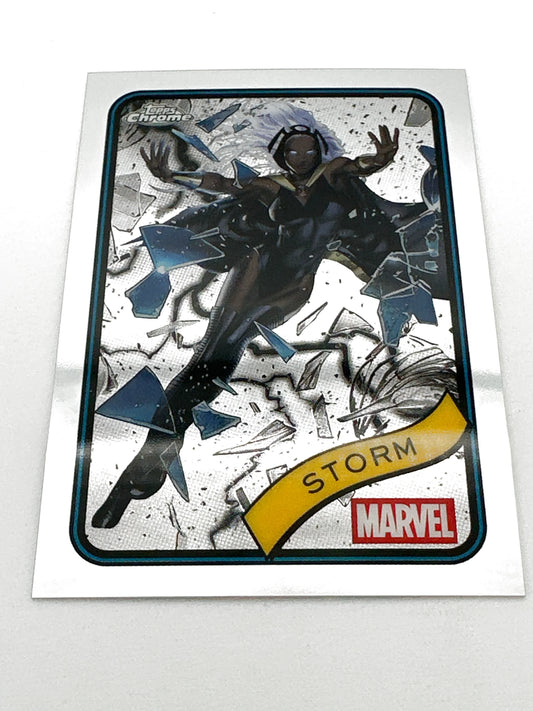 2025 Topps Marvel Chrome #095 Storm Base