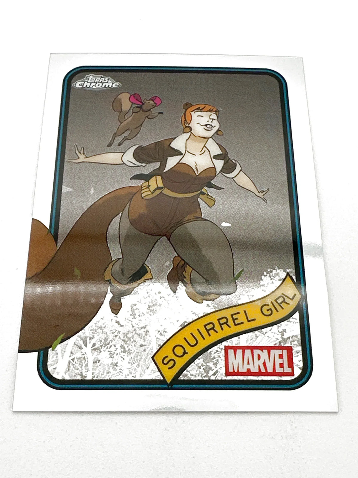 2025 Topps Marvel Chrome #044 Squirrel Girl Base - Glass City Comics & Collectibles