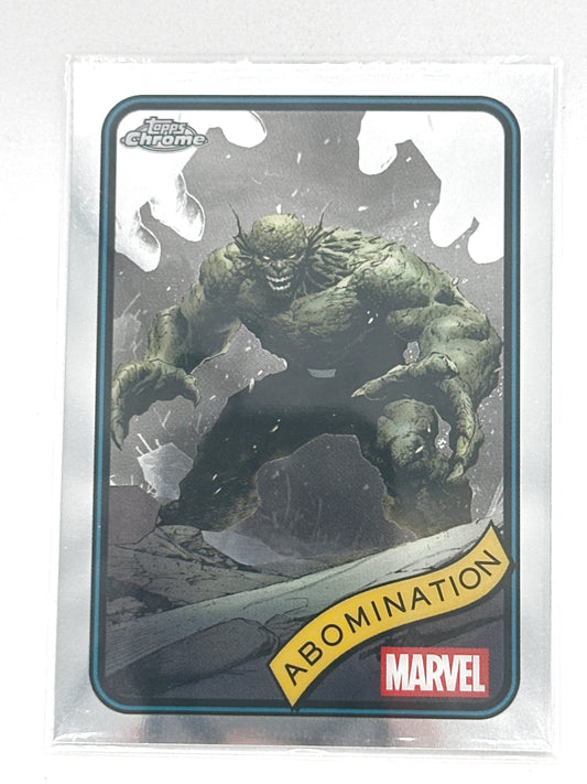 2025 Topps Marvel Chrome #132 Abomination Base