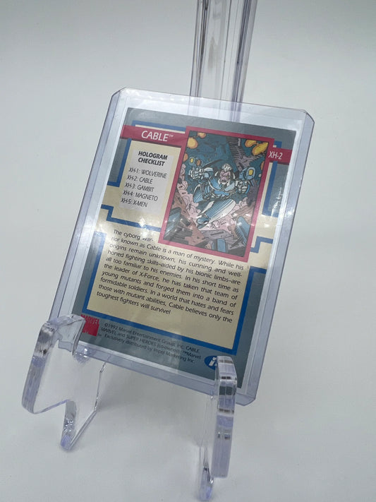 1992 Impel X-Men Series I #000XH-2 Cable Hologram - Glass City Comics & Collectibles