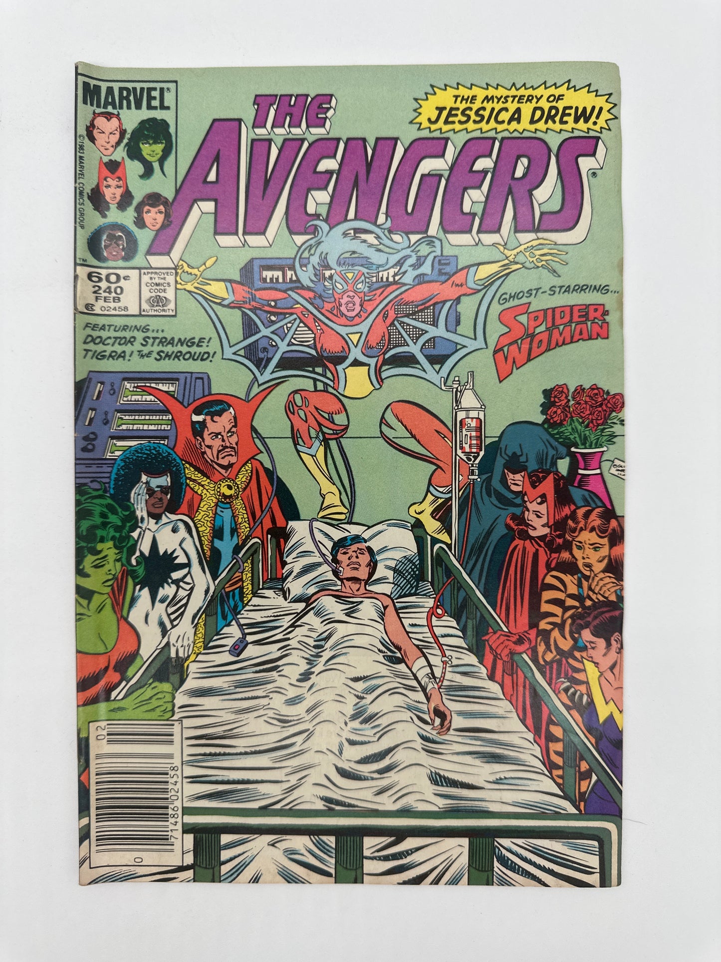 The Avengers #240 Newsstand VF