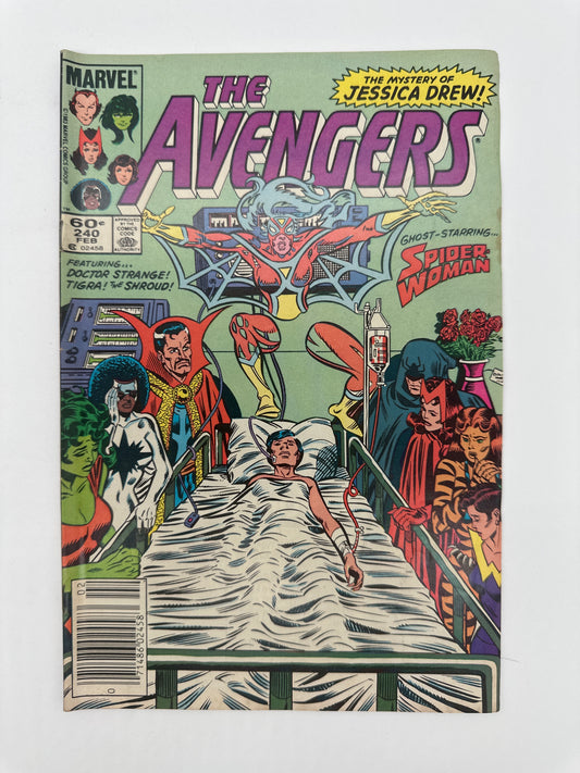 The Avengers #240 Newsstand VF