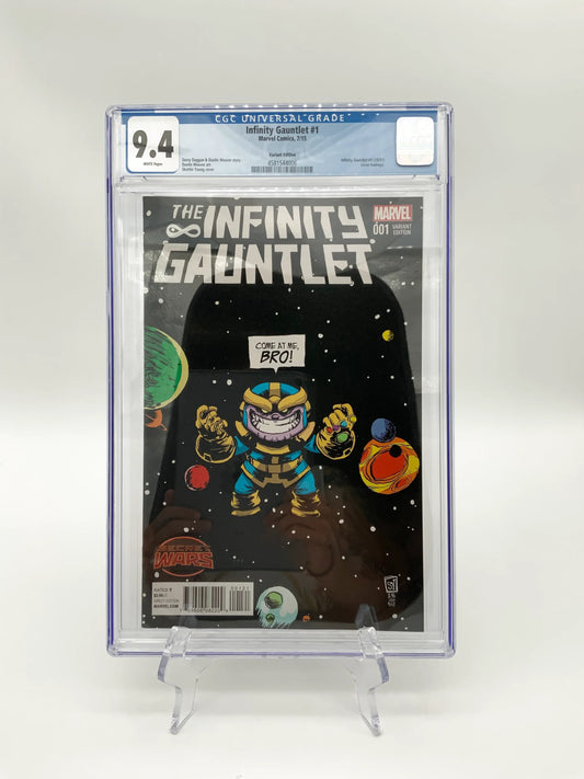 The Infinity Gauntlet #1 Skottie Young Variant CGC Graded