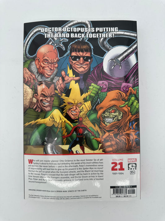 Epic Collection The Amazing Spider-Man: Return Of The Sinister Six