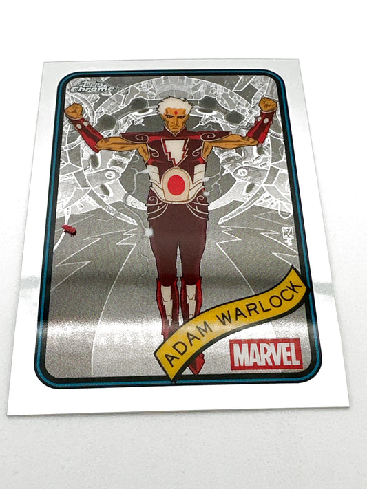 2025 Topps Marvel Chrome #144 Adam Warlock Base