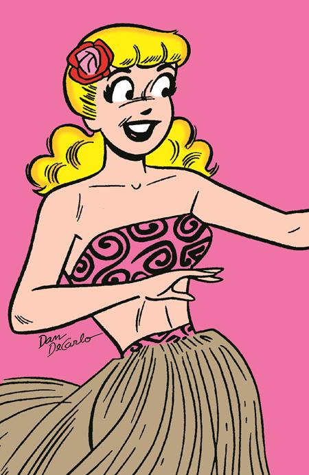 ARCHIE COMICS 85TH ANNIVERSARY PRESENTS BETTY & VERONICA PIN UP SPECIAL #1 (ONE SHOT) CVR D DAN DECARLO FOIL BETTY VAR