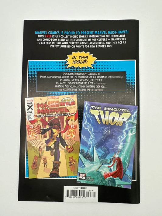Free Marvel Must-Haves Spider-Man/Deadpool NM - Glass City Comics & Collectibles