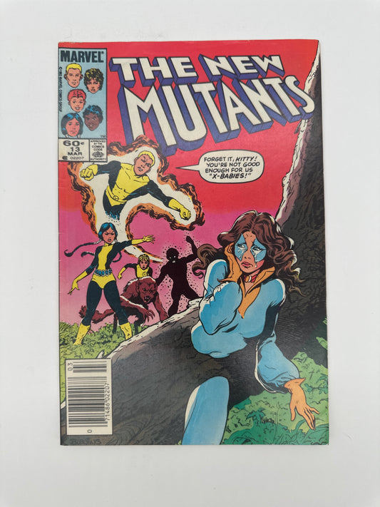 The New Mutants #13 Newsstand VF