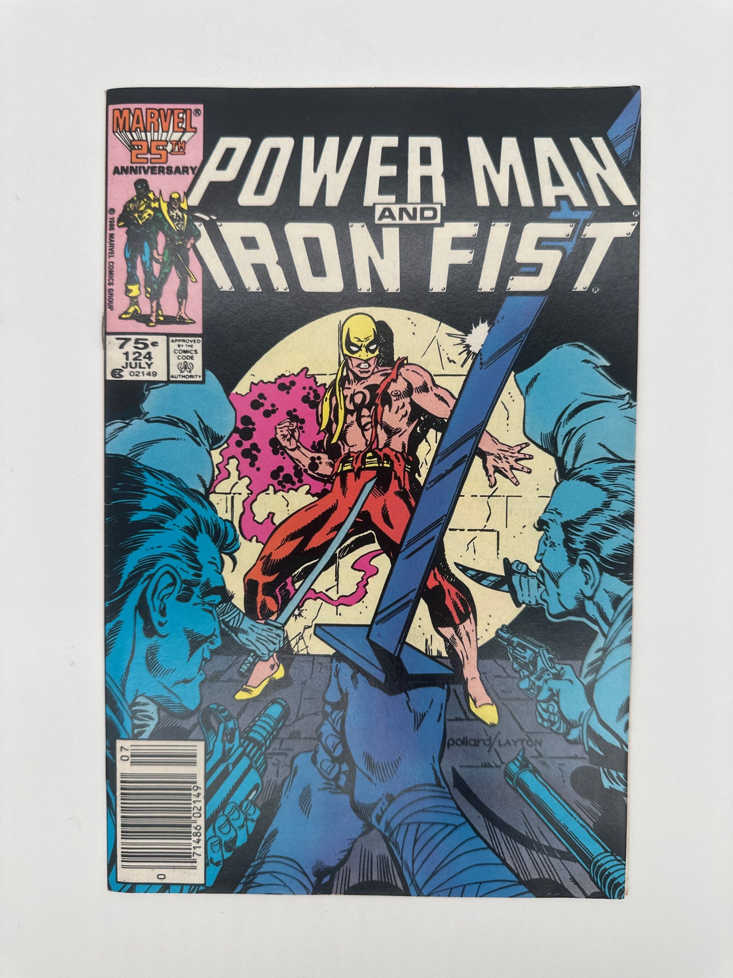 Power Man and Iron Fist #124 Newsstand VF/NM