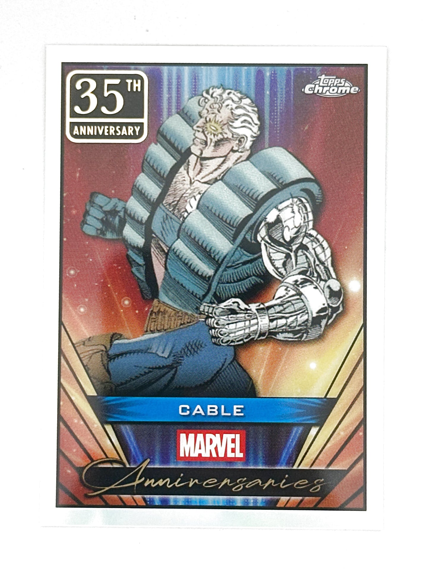 Marvel Topps Chrome Anniversaries Cable